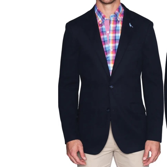 Tailorbryd Navy Blue Stretch Sports coat NWT 42L - Picture 1 of 6